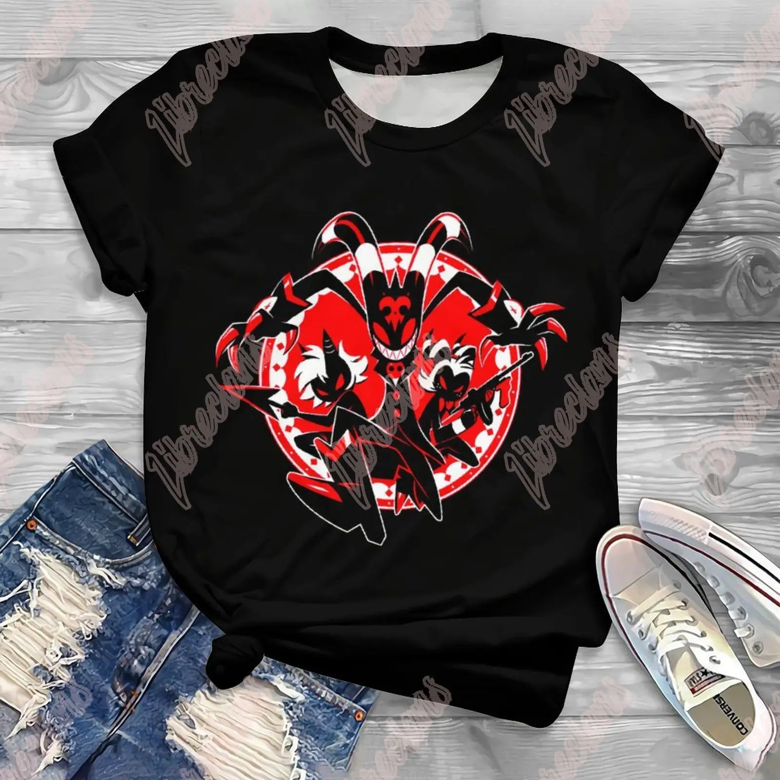 Harajuku Anime Helluva Boss T-Shirts 3D Print Men Women T Shirt Summer Streetwear Fashion Oversized Boy Tracksuit Tees Y2K Tops
Harajuku Anime Helluva Boss T-Shirts 3D Print Men Women T Shirt Summer Streetwear Fashion Oversized Boy Tracksuit Tees Y2K Tops