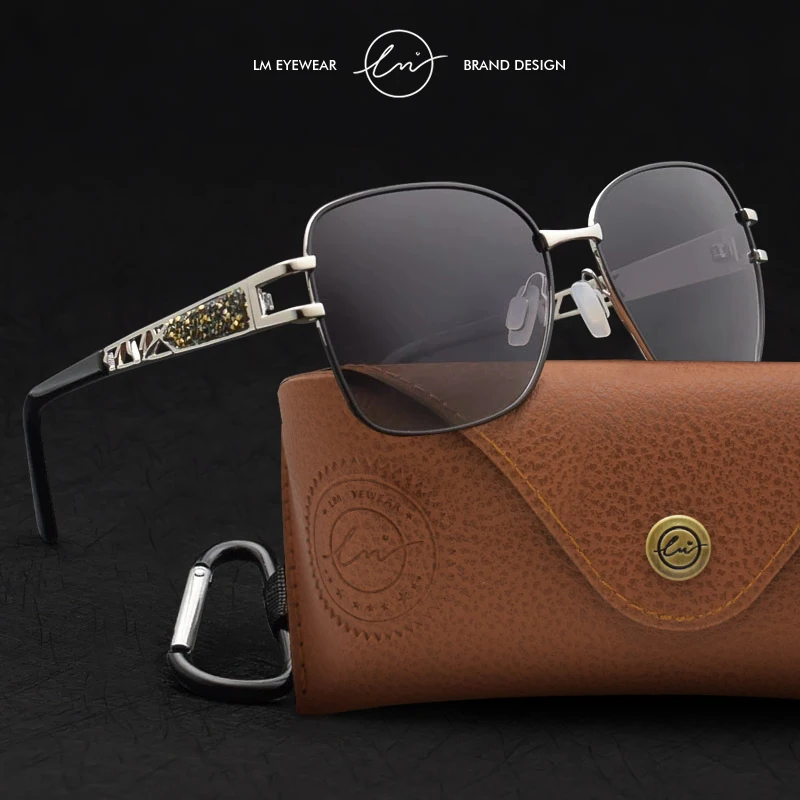 LM 2022 Women Sunglasses Gradient Polarized Lens UV400 High Quality Ladies Sun Glasses Elegant Design Diamond Fashion Eyewear 
LM 2022 Women Sunglasses Gradient Polarized Lens UV400 High Quality Ladies Sun Glasses Elegant Design Diamond Fashion Eyewear