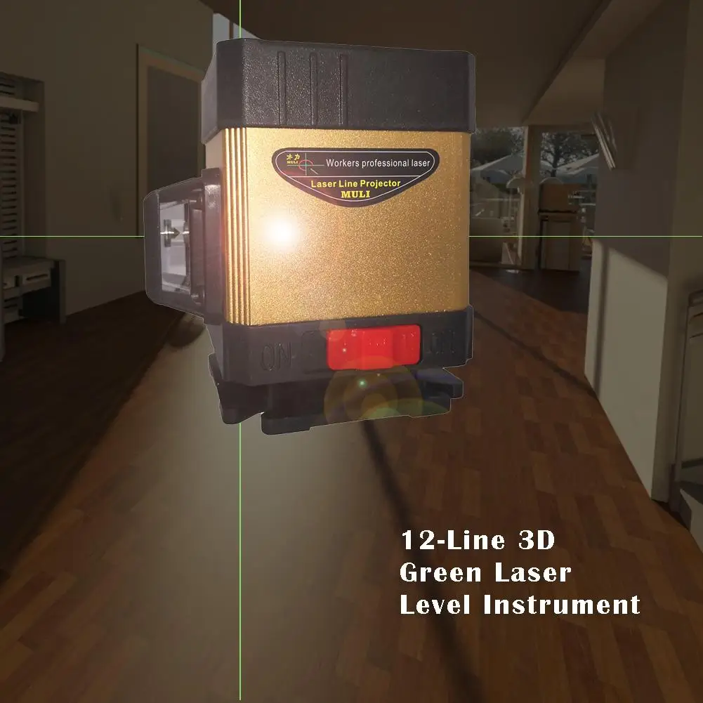 12 Lines Remote Control Green Beam Laser Level ABS Plastic Shell Automatic Leveling Diagonal Meter Self-leveling Instruments
12 Lines Remote Control Green Beam Laser Level ABS Plastic Shell Automatic Leveling Diagonal Meter Self-leveling Instruments