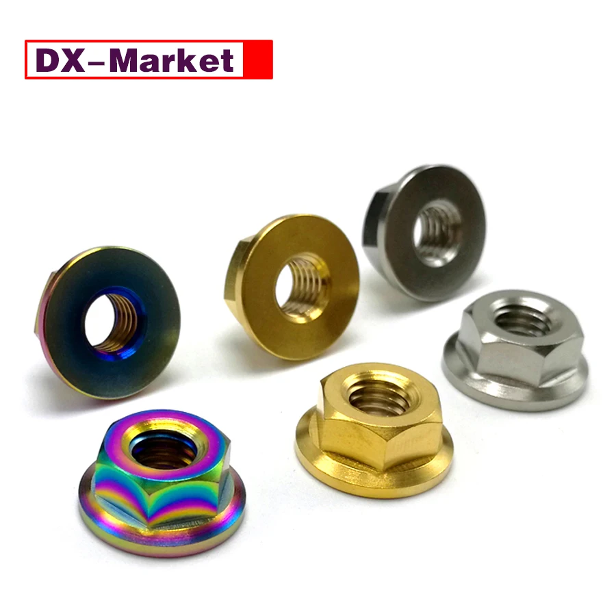 Титановые фланцевые гайки m5 m6 m8 m10 m12 m14 m16, гайки с тонким шагом из титанового сплава Gr5, E003
Титановые фланцевые гайки m5 m6 m8 m10 m12 m14 m16, гайки с тонким шагом из титанового сплава Gr5, E003
