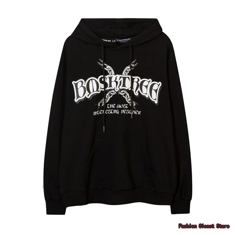 2022 Fall Winter New Letter Chain Printed High Quality Fleece Men's Casual Hoodie Dark Gothic Style Men's Pullover Hoodie Top
2022 Fall Winter New Letter Chain Printed High Quality Fleece Men's Casual Hoodie Dark Gothic Style Men's Pullover Hoodie Top