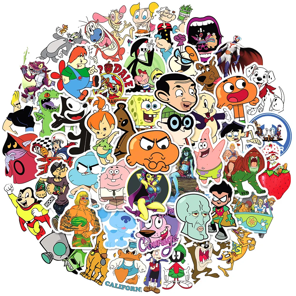Classics Cartoon Anime Stickers For Car Laptop Phone Stationery Decor Vinyl Decals Waterproof Graffiti Sticker Fans Toys Gifts
Classics Cartoon Anime Stickers For Car Laptop Phone Stationery Decor Vinyl Decals Waterproof Graffiti Sticker Fans Toys Gifts