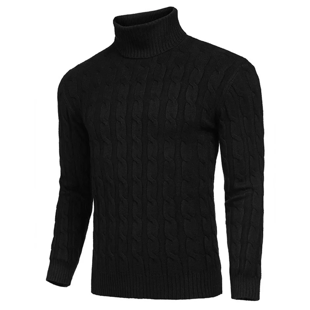 Men's Pullover Fashion Casual Slim Fit Basic Turtleneck Knitted Sweater High Collar Pullover Male Shirt Autumn Winter Tops
Men's Pullover Fashion Casual Slim Fit Basic Turtleneck Knitted Sweater High Collar Pullover Male Shirt Autumn Winter Tops