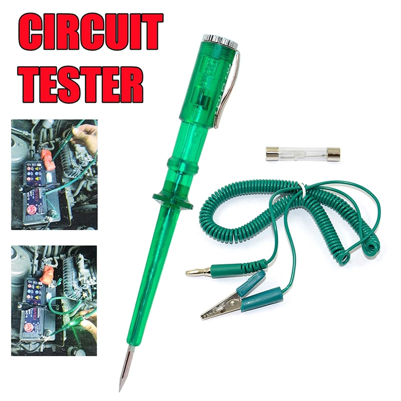 Auto Car Circuit Tester DC 6V 12V 24V Auto Diagnostic Probe Test Pen Auto Car Light Lamp Voltage Tester
Auto Car Circuit Tester DC 6V 12V 24V Auto Diagnostic Probe Test Pen Auto Car Light Lamp Voltage Tester