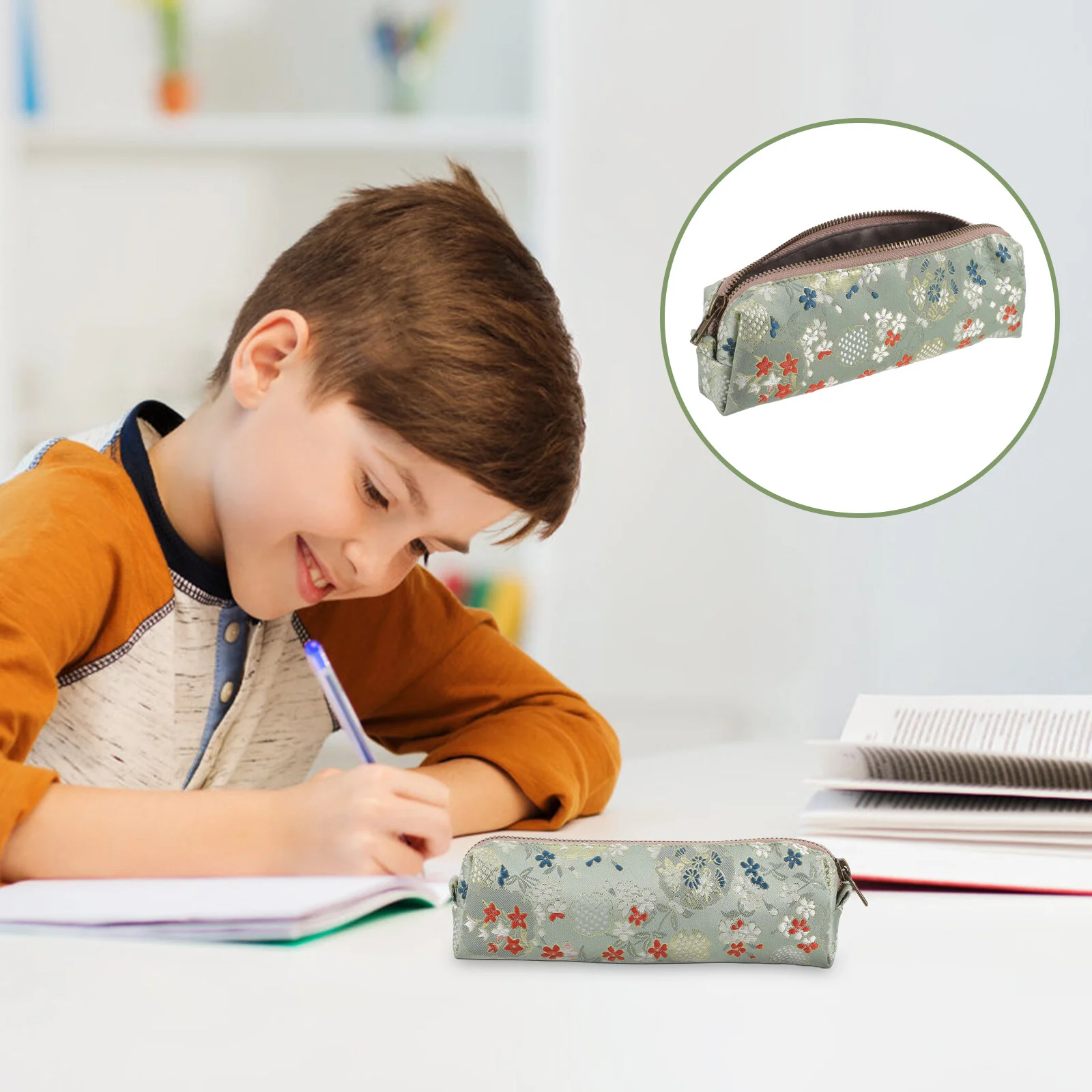 Kids Makeup Bag Case Students Stationery Decorative Holder Organizer Embroidery Gift Fabric
Kids Makeup Bag Case Students Stationery Decorative Holder Organizer Embroidery Gift Fabric