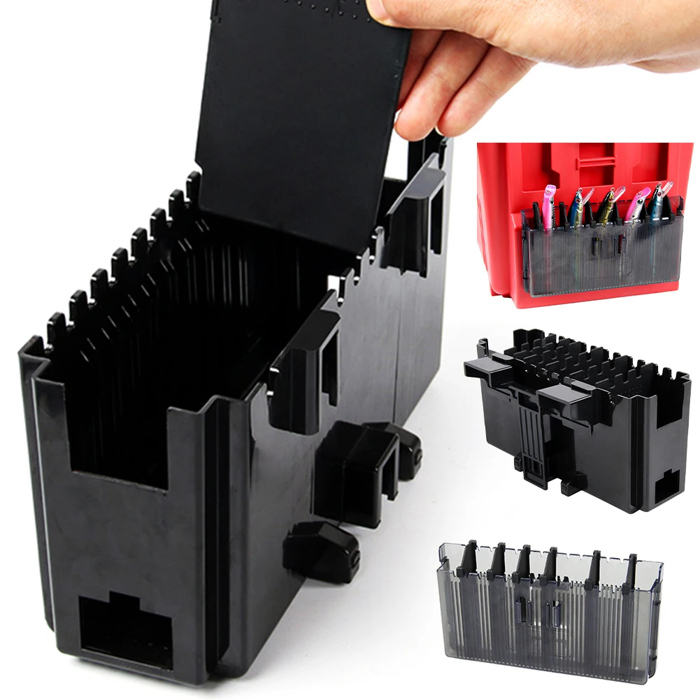 Fishing Tackle Box Side Storage Additional Attachment with Movable Dividers for MEIHO Tackle Box Bait Lure Holder Accessories
Fishing Tackle Box Side Storage Additional Attachment with Movable Dividers for MEIHO Tackle Box Bait Lure Holder Accessories