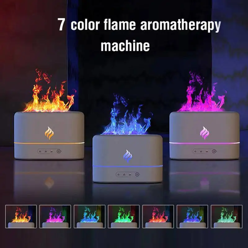 7 Colors Lighting Diffuser Simulation Flame Ultrasonic Humidifier Aromatherapy Diffuser USB Free Filter Essential Oil Diffuser
7 Colors Lighting Diffuser Simulation Flame Ultrasonic Humidifier Aromatherapy Diffuser USB Free Filter Essential Oil Diffuser