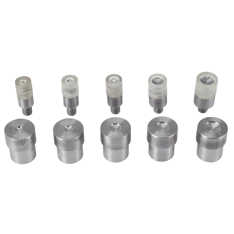 5 Sets Double Caps Rivets Dies(5Mm/6Mm/8Mm/10Mm/12Mm) 
5 Sets Double Caps Rivets Dies(5Mm/6Mm/8Mm/10Mm/12Mm)