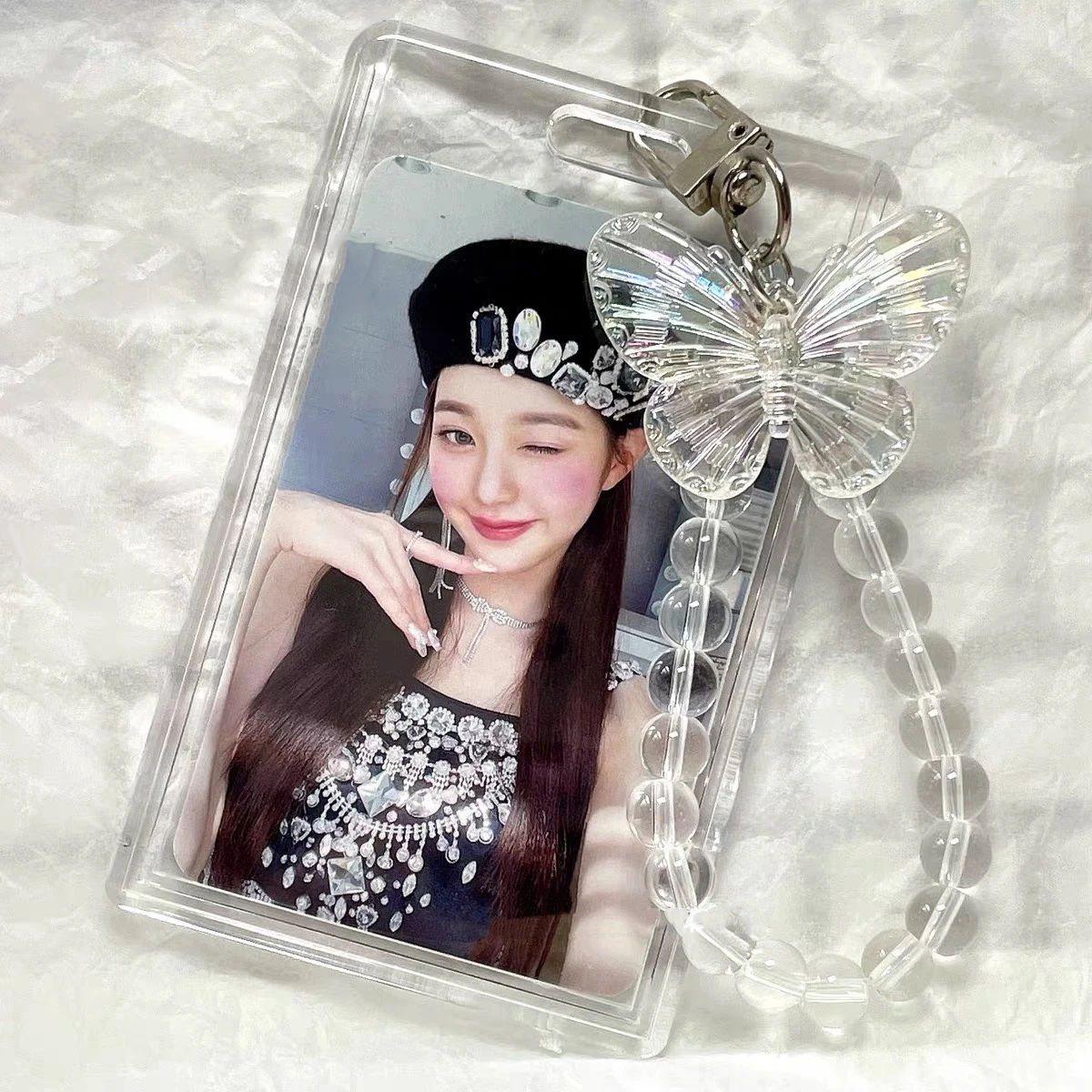 Kawaii 3 inch Kpop Photocard Holder Credit ID Bank Card Photo Display Holder Bus Card Protective Case Pendant
Kawaii 3 inch Kpop Photocard Holder Credit ID Bank Card Photo Display Holder Bus Card Protective Case Pendant