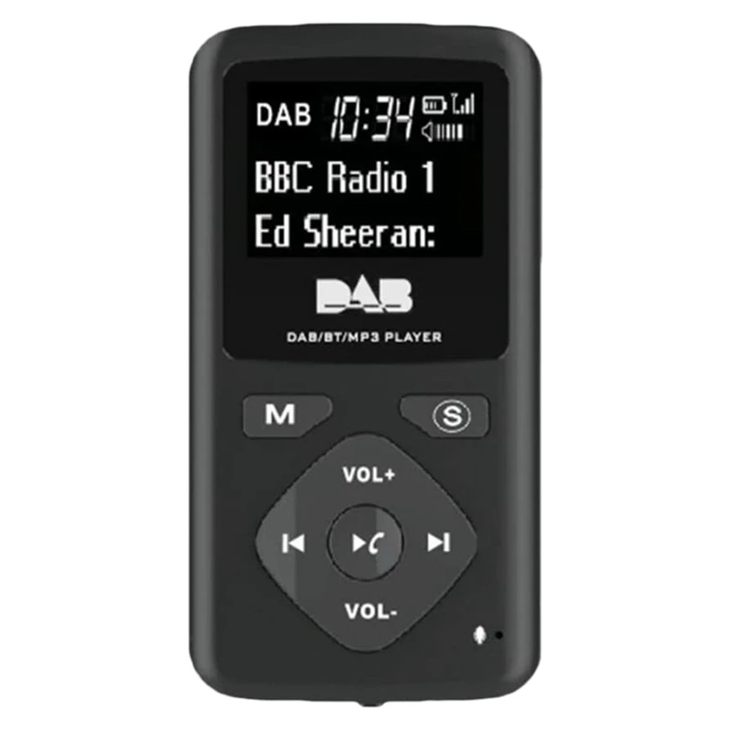 Цифровое радио DAB/DAB Bluetooth 4 0 персональный карманный FM Мини Портативный