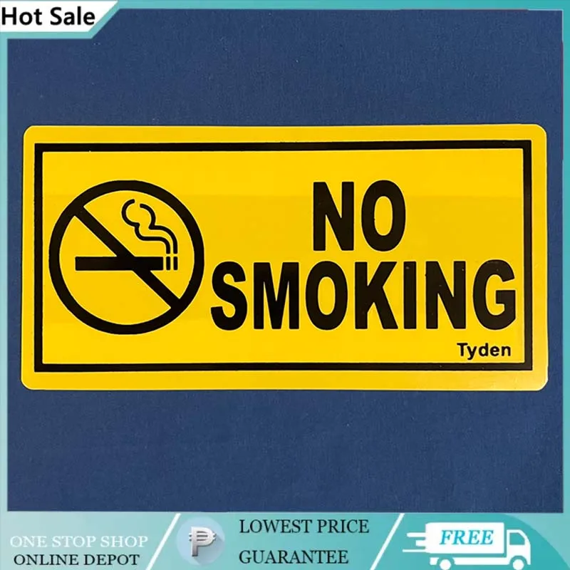 Signage 4x8 inches No Smoking Sign Not Sticker Not Laminated Warning signs wall signs home decor home decoration wall
Signage 4x8 inches No Smoking Sign Not Sticker Not Laminated Warning signs wall signs home decor home decoration wall