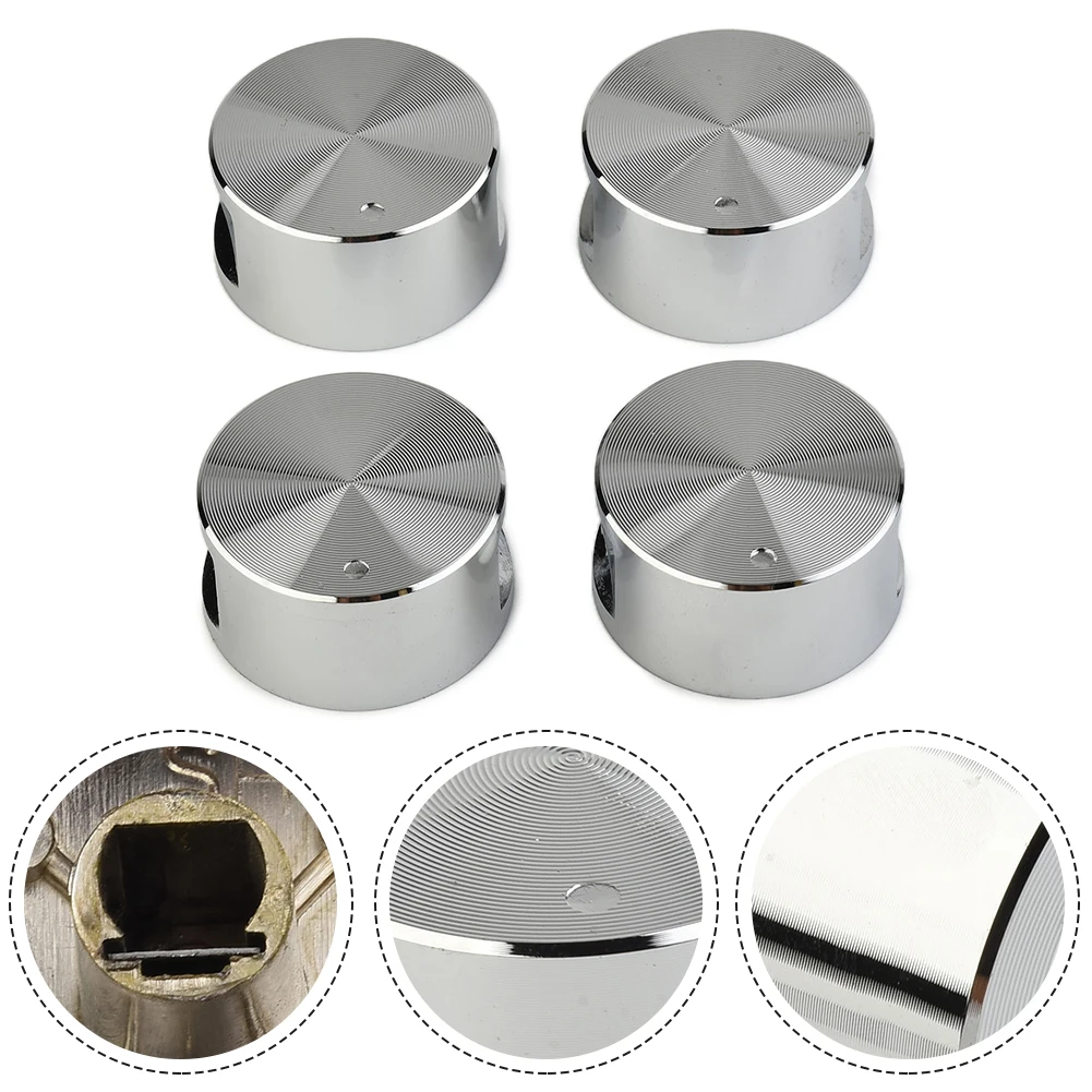 4PCS Alloy Material Rotary Switches Round Knob Gas Stove Burner Oven Kitchen Parts Handles For Gas Stove Kitchen Accessories
4PCS Alloy Material Rotary Switches Round Knob Gas Stove Burner Oven Kitchen Parts Handles For Gas Stove Kitchen Accessories