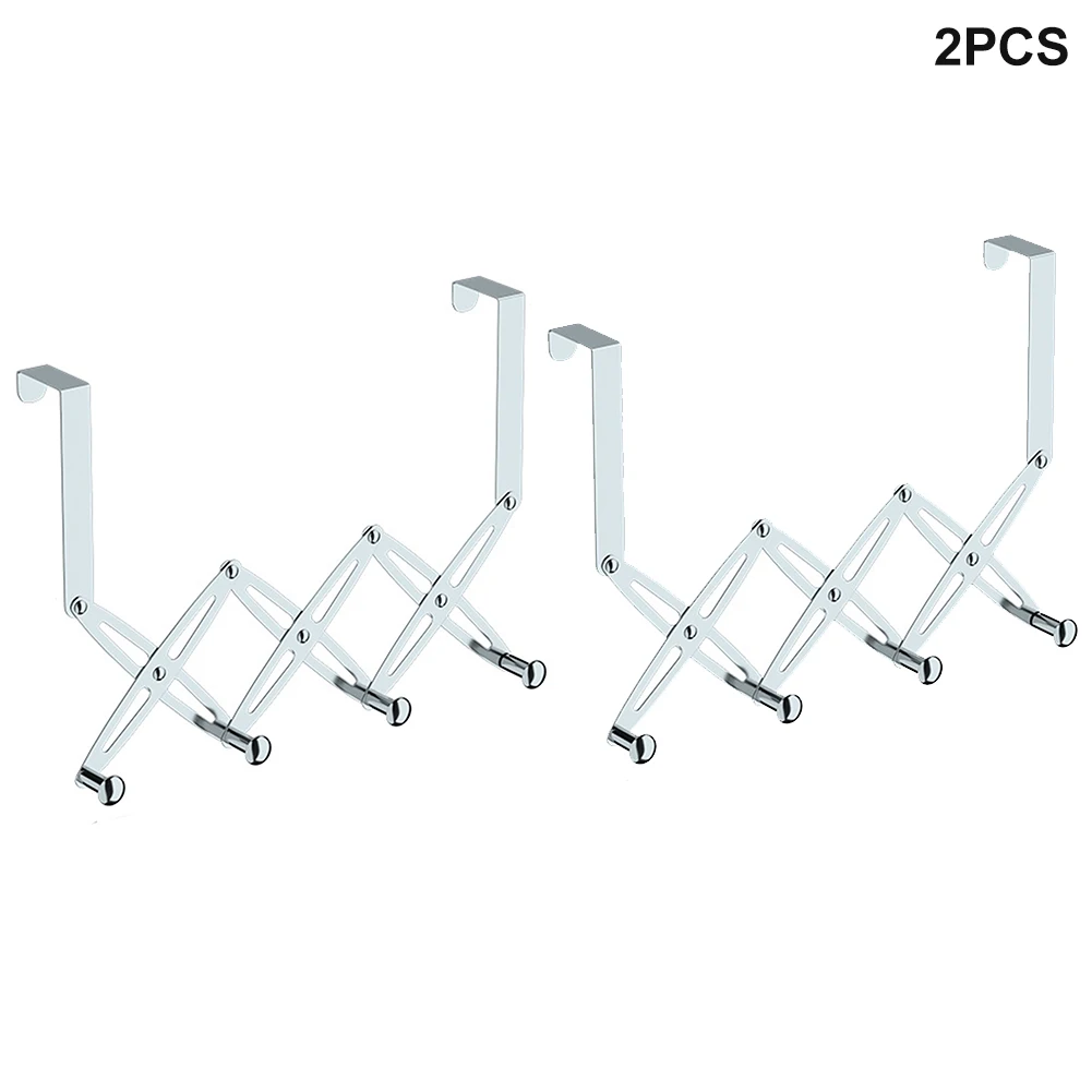 2pcs Clothes Hanger Kitchen Towel Shelf No Drilling Telescopic Stainless Steel Home Door Hook Heavy Duty Coat Hat Office
2pcs Clothes Hanger Kitchen Towel Shelf No Drilling Telescopic Stainless Steel Home Door Hook Heavy Duty Coat Hat Office