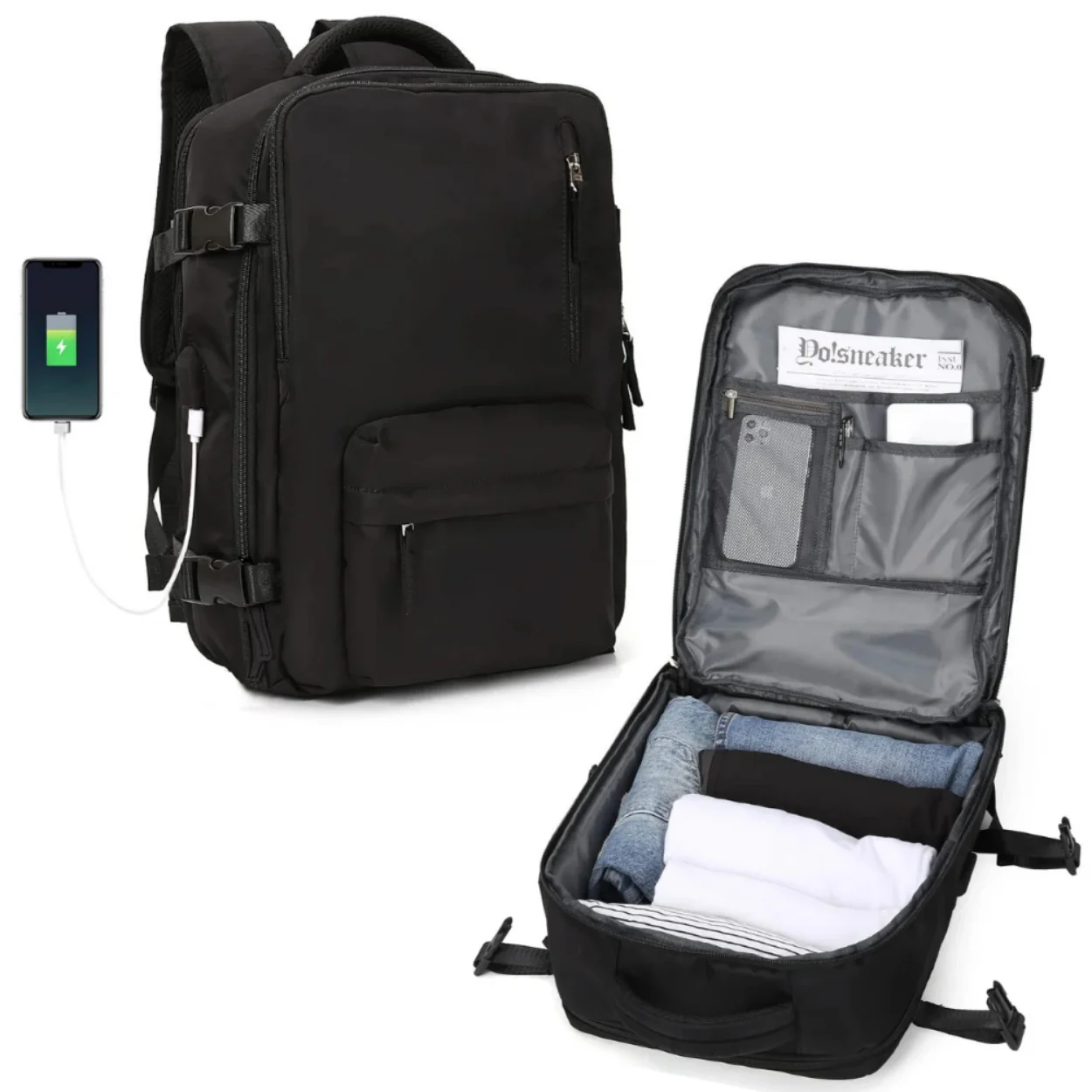 Travel Backpack For Women Multifunctional Bags Luggage Lightweight Large Waterproof Notebook Airplane Women's Suitcase Backpacks
Travel Backpack For Women Multifunctional Bags Luggage Lightweight Large Waterproof Notebook Airplane Women's Suitcase Backpacks