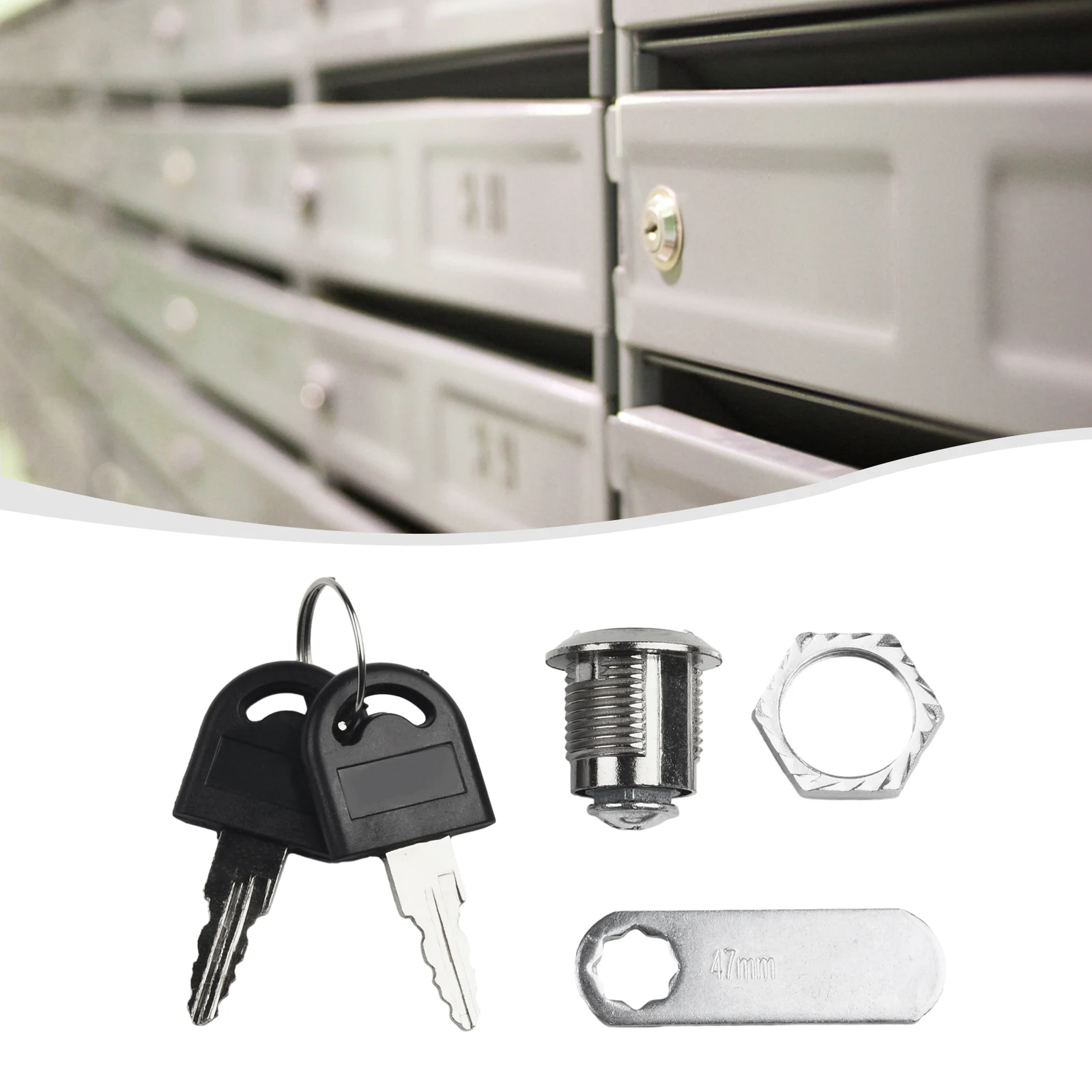 1 Set Security Lock Zinc Alloy Cylinder Cabinet Locker Cam Lock With 2 Keys Mailbox Drawer Cupboard Locker Furniture Locks
1 Set Security Lock Zinc Alloy Cylinder Cabinet Locker Cam Lock With 2 Keys Mailbox Drawer Cupboard Locker Furniture Locks