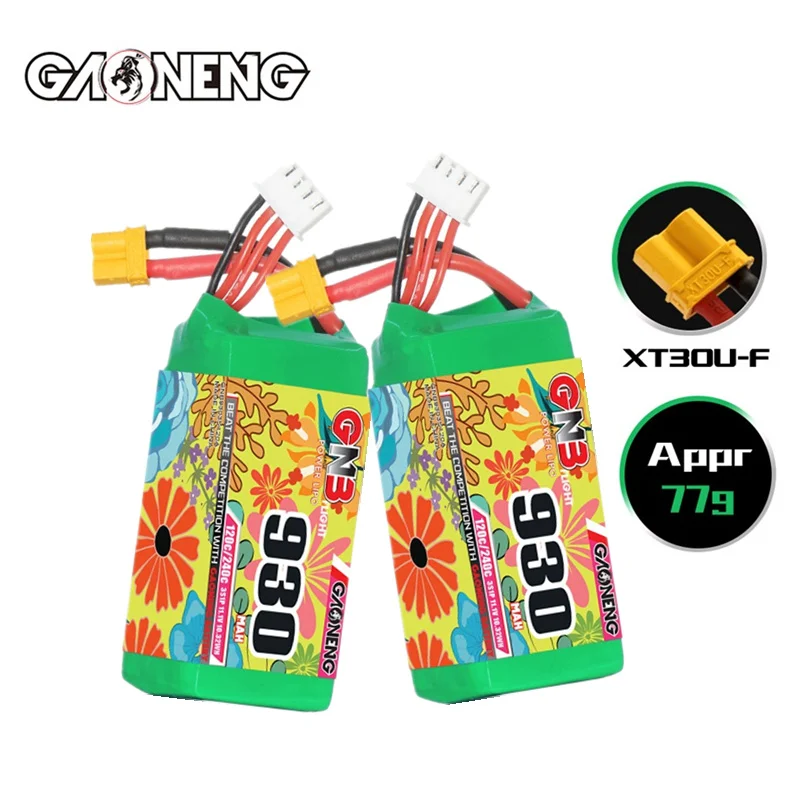 Модернизированная GNB 3S 11,1 V 930mAh 120C Lipo батарея для FPV гоночного дрона 180CFX 3D квадрокоптера 11,1 V батарея с разъемом XT30
Модернизированная GNB 3S 11,1 V 930mAh 120C Lipo батарея для FPV гоночного дрона 180CFX 3D квадрокоптера 11,1 V батарея с разъемом XT30