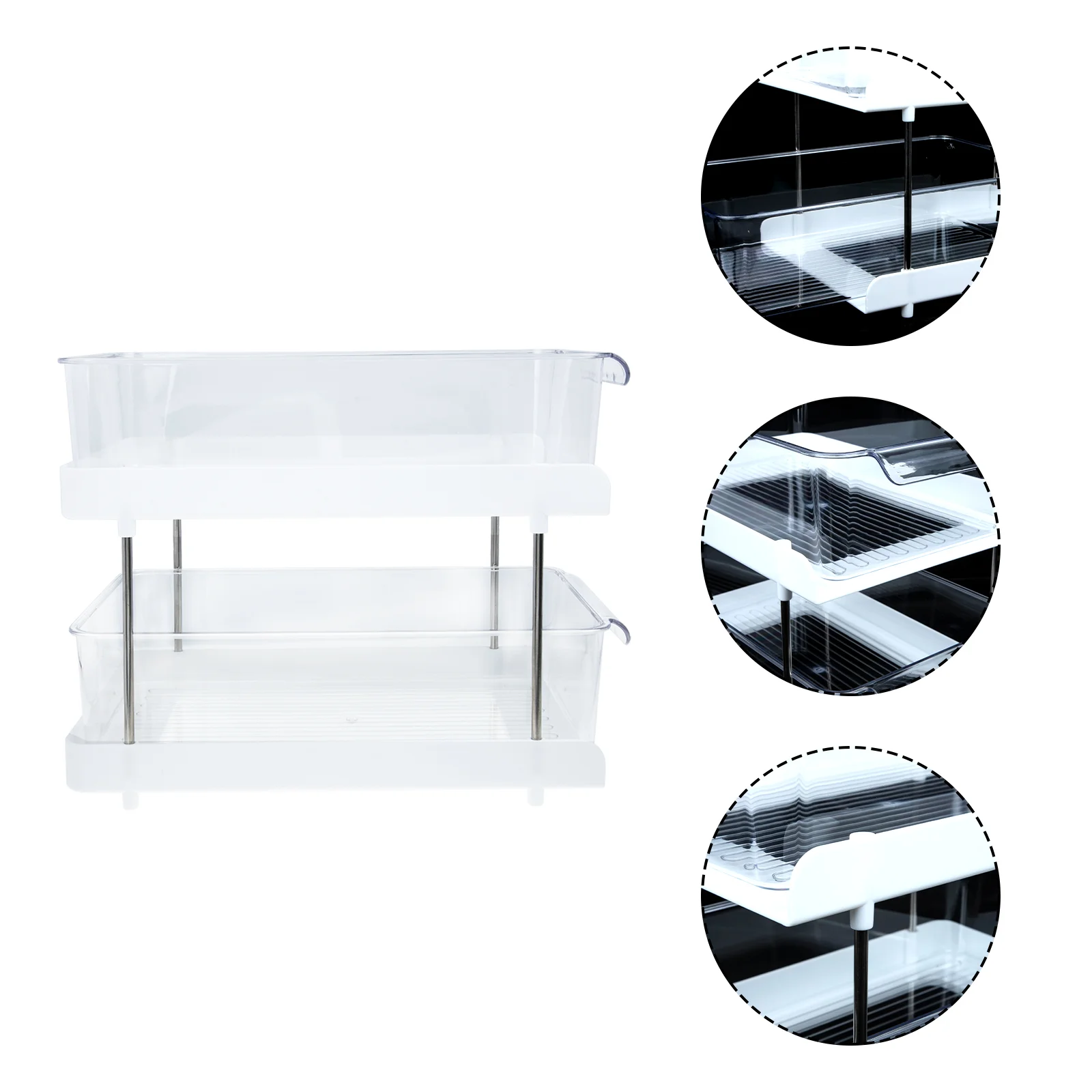 Настольная подставка под раковину для хранения украшений в ванной комнате
Настольная подставка под раковину для хранения украшений в ванной комнате