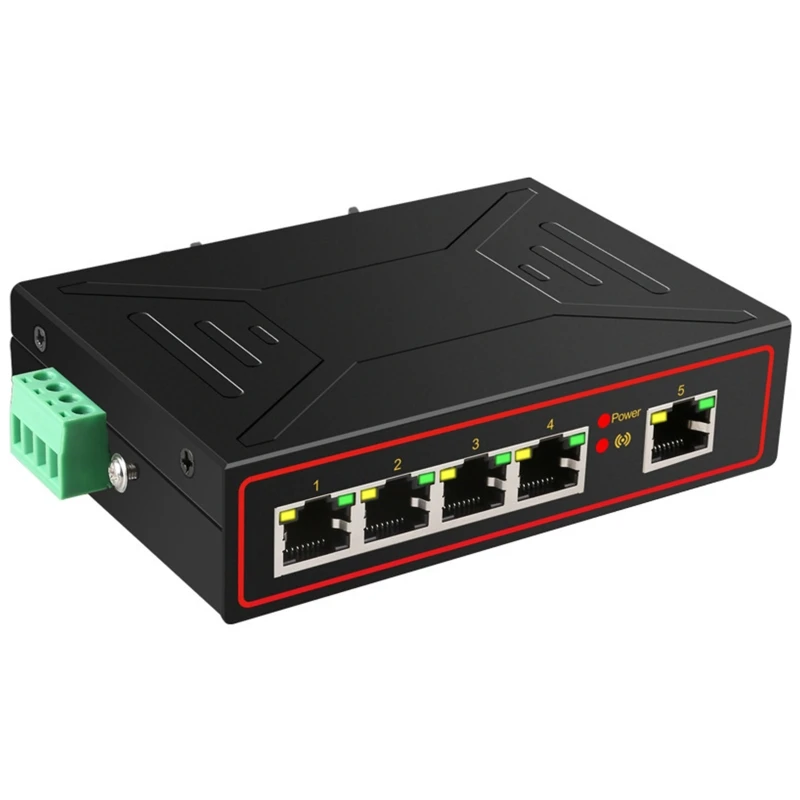 5 Ports Desktop 1000 Mbps Network Switch 1000M Fast RJ45 Ethernet Switcher LAN Switching Hub Adapter Auto-adaptation
5 Ports Desktop 1000 Mbps Network Switch 1000M Fast RJ45 Ethernet Switcher LAN Switching Hub Adapter Auto-adaptation