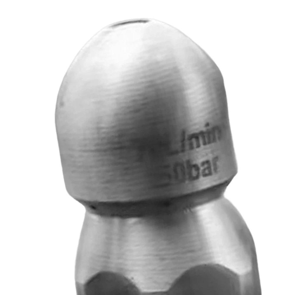 High Pressure Washer Nozzle G1/2inch Flusher Pipe Drain Jetter Hose Sprayer Head Stainless Steel For Heavy Dirty Cleaning Tools
High Pressure Washer Nozzle G1/2inch Flusher Pipe Drain Jetter Hose Sprayer Head Stainless Steel For Heavy Dirty Cleaning Tools
