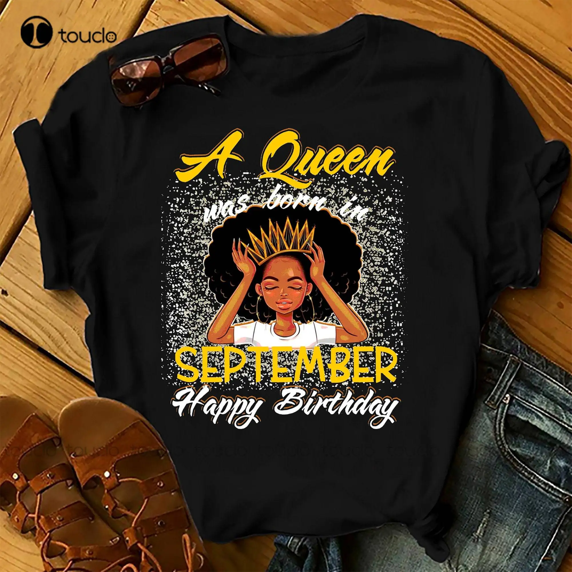 A Queen Was Born In September Shirts Women Birthday T Shirts Summer Tops Beach T Shirts Shirts For Teens Girls Xs-5Xl Unisex New
A Queen Was Born In September Shirts Women Birthday T Shirts Summer Tops Beach T Shirts Shirts For Teens Girls Xs-5Xl Unisex New