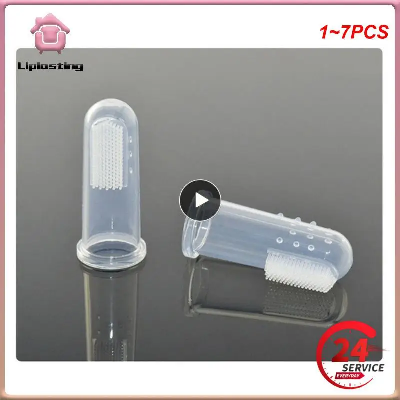 1~7PCS Dog Toothbrush Pet Fingertip Toothbrush for Cat Super Soft Oral Care Toothbrushes Finger Brush for All Pets Tooth
1~7PCS Dog Toothbrush Pet Fingertip Toothbrush for Cat Super Soft Oral Care Toothbrushes Finger Brush for All Pets Tooth