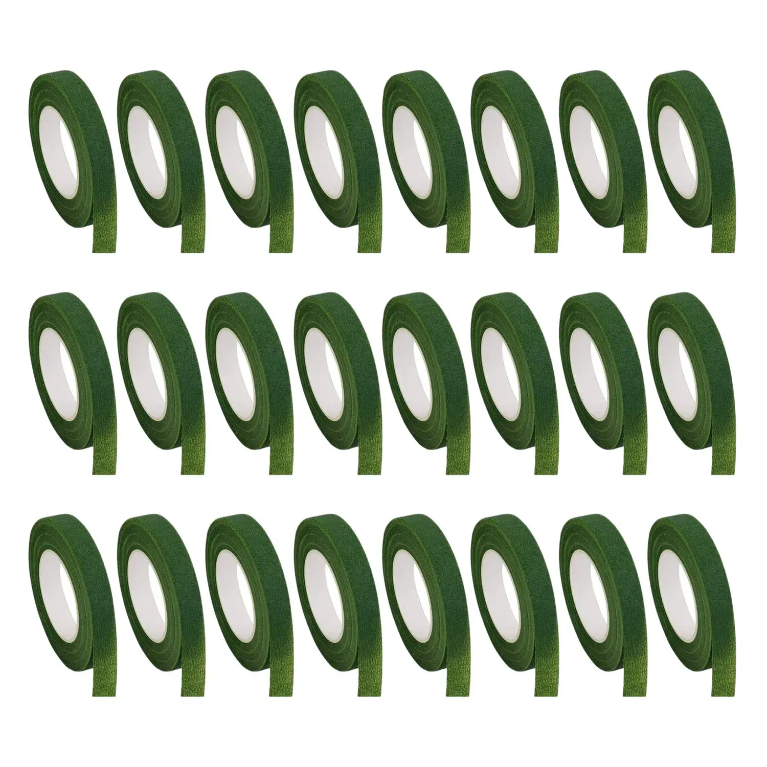 24 Floral Tape Florist Paper Stem Wrap Tape for Bouquet Stem Wrapping Floral Arrangement(1/2 Inch X 30 Yards)
24 Floral Tape Florist Paper Stem Wrap Tape for Bouquet Stem Wrapping Floral Arrangement(1/2 Inch X 30 Yards)