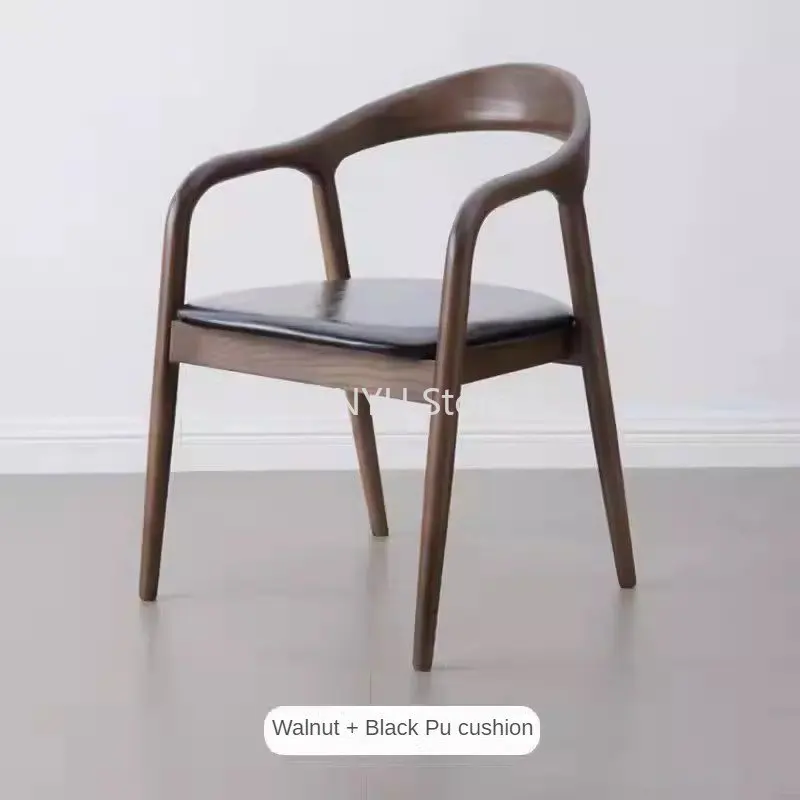 

Modern Minimalist Dining Chairs Relaxing Backrest Nordic Design Dining Chairs Armchair Sillas De Comedor Household Items WZ50DC