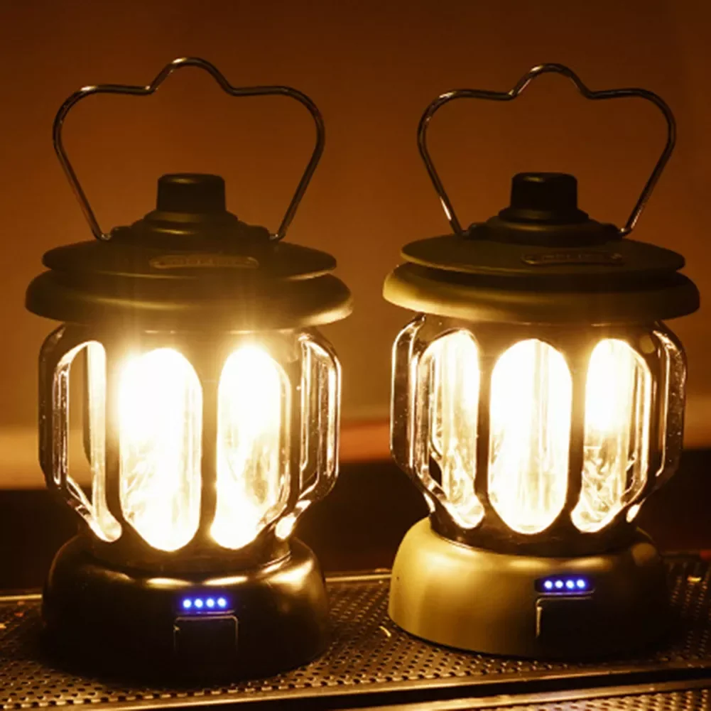 NEW IN LED Decorative Hanging Lights Dimmable Retro Lawn Lamp Large Capacity Battery with Handle Camping Tent Lights for Outdoor
NEW IN LED Decorative Hanging Lights Dimmable Retro Lawn Lamp Large Capacity Battery with Handle Camping Tent Lights for Outdoor