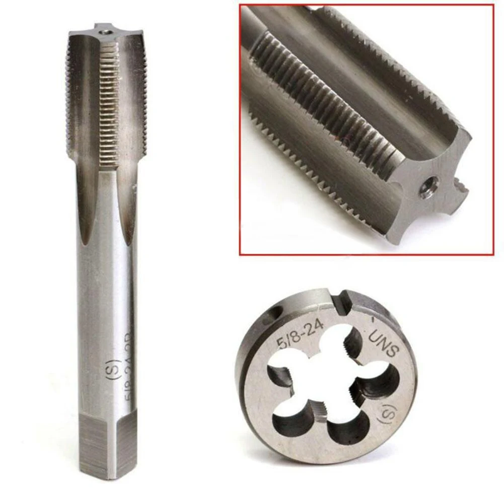 5/8-24 HSS Tap And Dies Right-hand Thread For Making Male Female Threads For Cutting Part Positioning Discharging Hole Tools
5/8-24 HSS Tap And Dies Right-hand Thread For Making Male Female Threads For Cutting Part Positioning Discharging Hole Tools