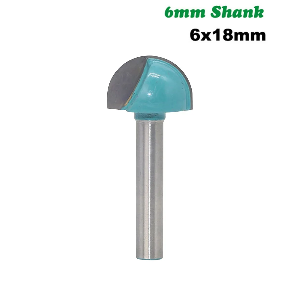 6*18mm Router Bit Woodworking Milling Cutter Carbide Round Head For 3D Engraving Chamfering Acrylic PVC Chipboard Tool Accessory
6*18mm Router Bit Woodworking Milling Cutter Carbide Round Head For 3D Engraving Chamfering Acrylic PVC Chipboard Tool Accessory