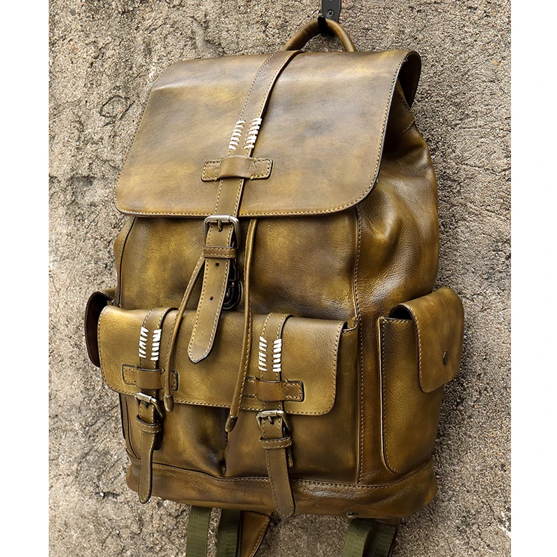 Top Cow Leather Backpacks for Travel School Men's Backpack 15' Laptop Large Capacity drawstring Bag rugzak Bagpack mochila
Top Cow Leather Backpacks for Travel School Men's Backpack 15' Laptop Large Capacity drawstring Bag rugzak Bagpack mochila