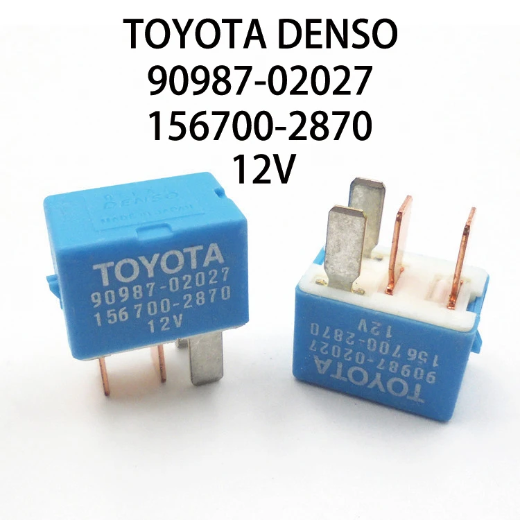 90987-02027 Relays For Honda Toyota Air Conditioning Fan Oil Pump Relay 9098702027 12V 4pin
90987-02027 Relays For Honda Toyota Air Conditioning Fan Oil Pump Relay 9098702027 12V 4pin