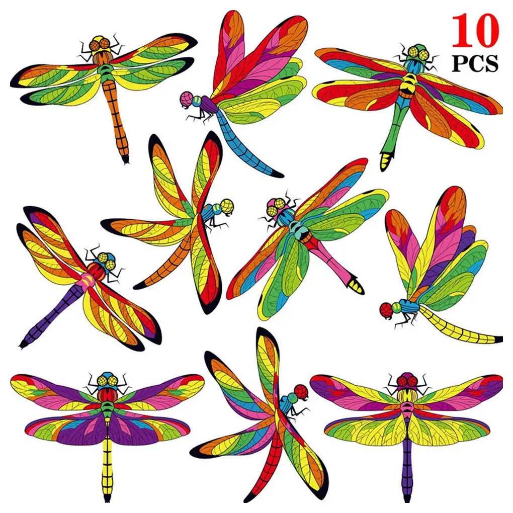 10pcs Window Stickers Colorful Animal Cling Decals Window Protective Double-Sided Print Animal Wall Stickers
10pcs Window Stickers Colorful Animal Cling Decals Window Protective Double-Sided Print Animal Wall Stickers