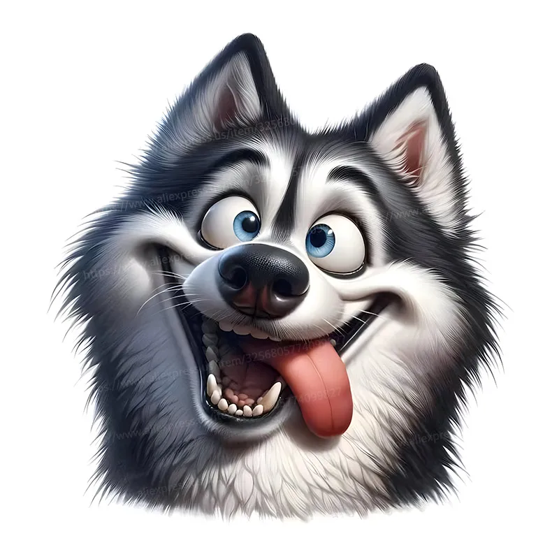 Настенные стикеры собаки хаски для дома S333
Настенные стикеры собаки хаски для дома S333