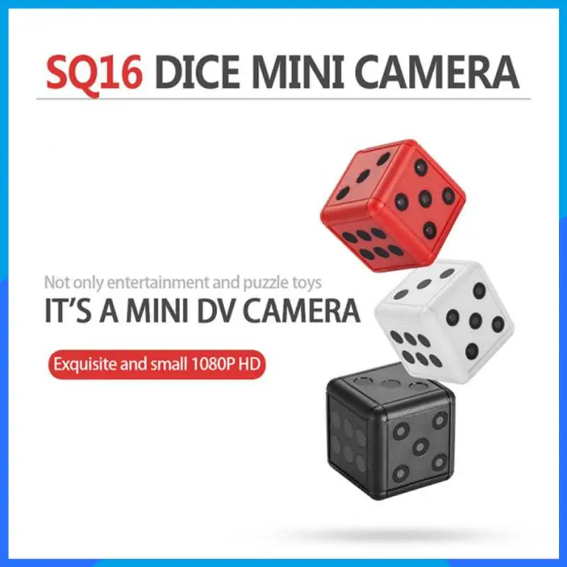 

Sq16 1080P HD Mini Camcorder Micro Dice Camera Night Vision Motion Detection DVR DV Video Voice Recorder PK Sq11 Sports Cam