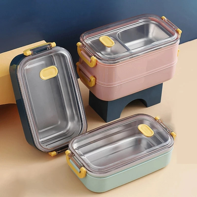 Office Picnic Bento Box Stainless Steel Portable Bento Lunch Box For Kids School Children Salad Fruit Food Storage Container Box
Office Picnic Bento Box Stainless Steel Portable Bento Lunch Box For Kids School Children Salad Fruit Food Storage Container Box