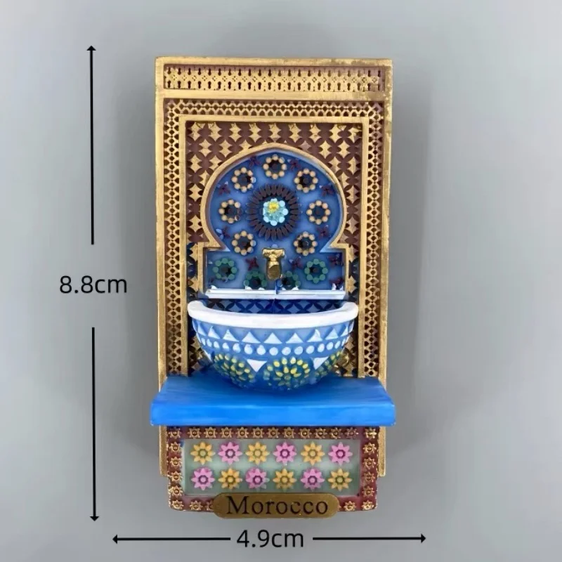 Ручной 3D-магнит из смолы из Марокко
Ручной 3D-магнит из смолы из Марокко