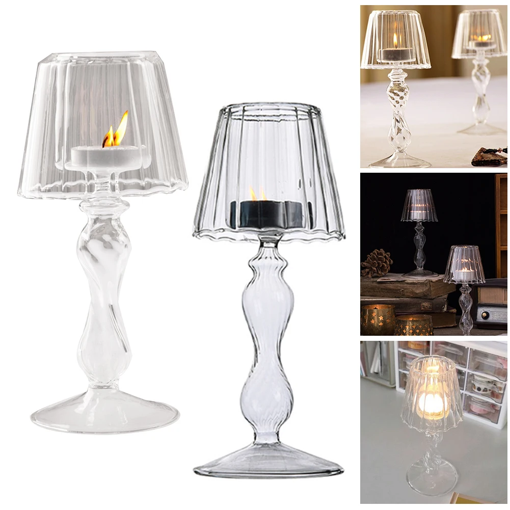 18.5cm Borosilicate Glass Candlestick Holder Taper Candle Holder Clear Glass Candlestick For Home Decor Wedding Party Valentines
18.5cm Borosilicate Glass Candlestick Holder Taper Candle Holder Clear Glass Candlestick For Home Decor Wedding Party Valentines