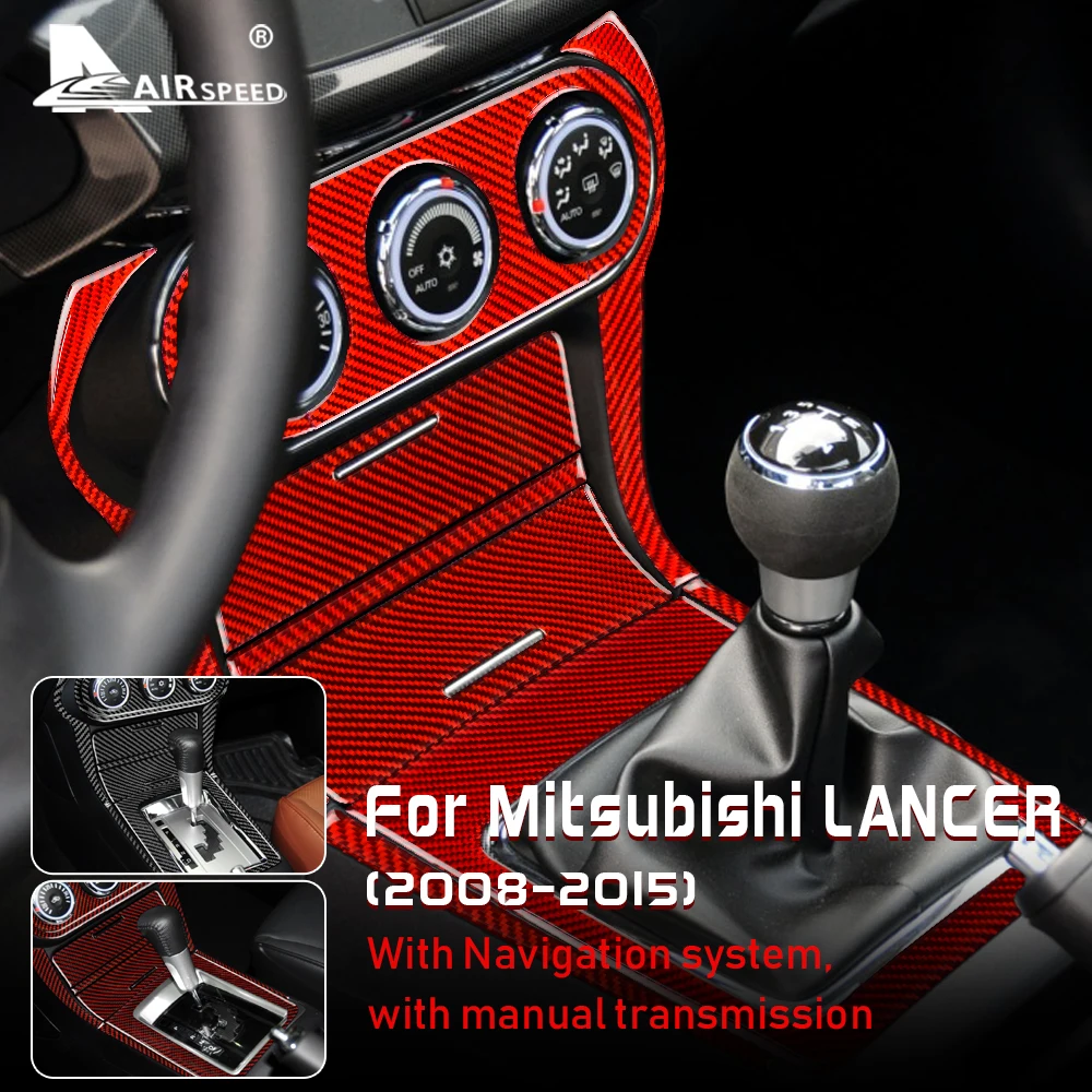 AIRSPEED Carbon Fiber for Mitsubishi Lancer 2008-2015 Accessories Interior Trim Central Control Gear Shift Panel Cover Sticker
AIRSPEED Carbon Fiber for Mitsubishi Lancer 2008-2015 Accessories Interior Trim Central Control Gear Shift Panel Cover Sticker