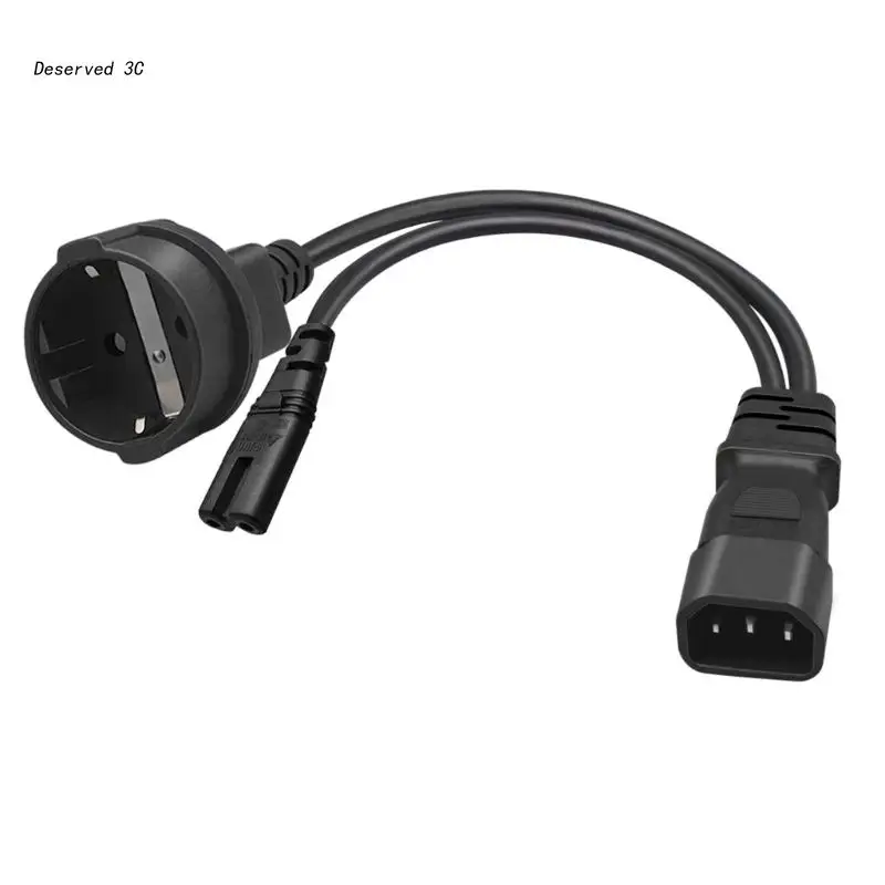 Сетевой шнур R9CB Y Splliter, штекер IEC320 C14, 3-зубчатый шнур питания, шнур, адаптер питания переменного тока в C14 + C7 + разъем 4,8 мм
Сетевой шнур R9CB Y Splliter, штекер IEC320 C14, 3-зубчатый шнур питания, шнур, адаптер питания переменного тока в C14 + C7 + разъем 4,8 мм