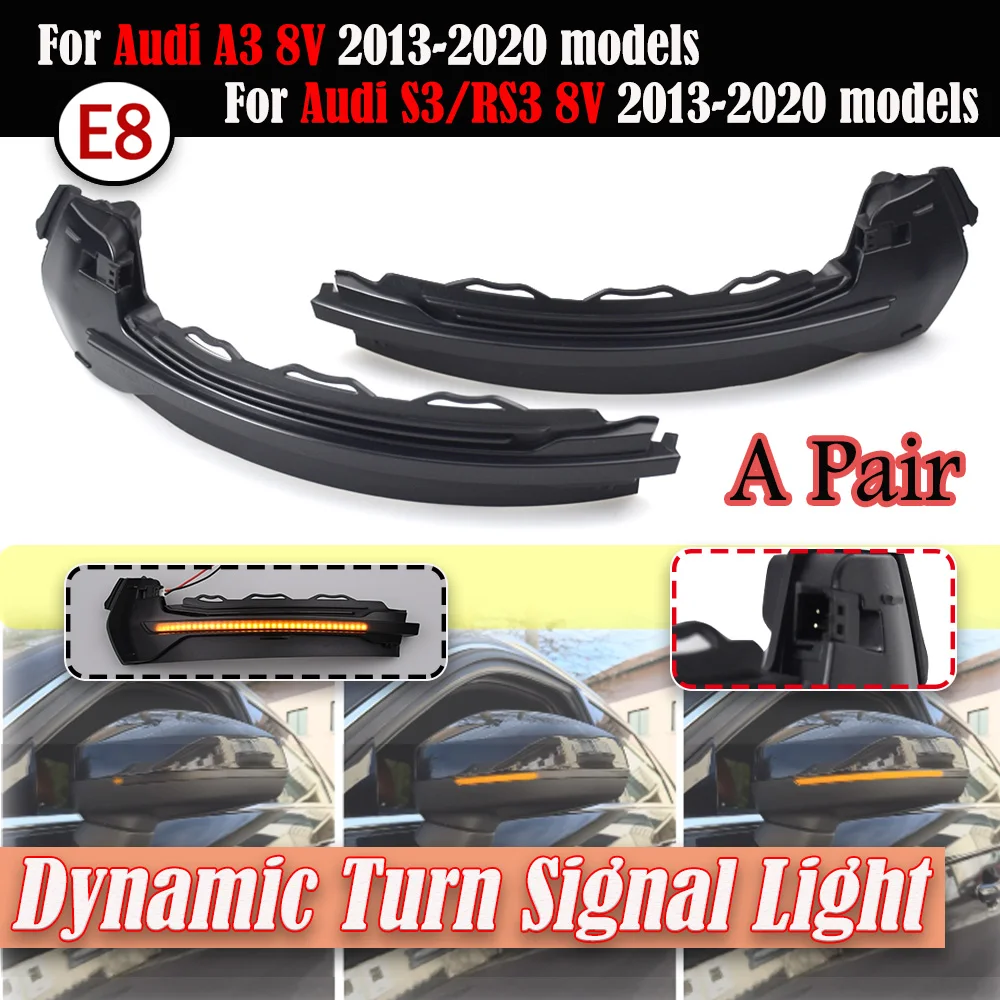 2 шт. динамический светодиодный мигающий свет бокового зеркала для Audi A3 8V S3 RS3 2013 2014 2015 2016 2017 2018 2019 2020
2 шт. динамический светодиодный мигающий свет бокового зеркала для Audi A3 8V S3 RS3 2013 2014 2015 2016 2017 2018 2019 2020