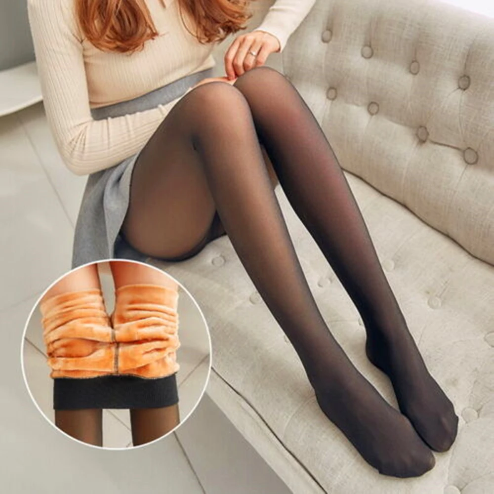 New Winter Warm Leggings Sexy Slim Translucent Pantyhose Tights High Waist Elastic Thick Wool Sock Pants Women Fitness Leggins
New Winter Warm Leggings Sexy Slim Translucent Pantyhose Tights High Waist Elastic Thick Wool Sock Pants Women Fitness Leggins
