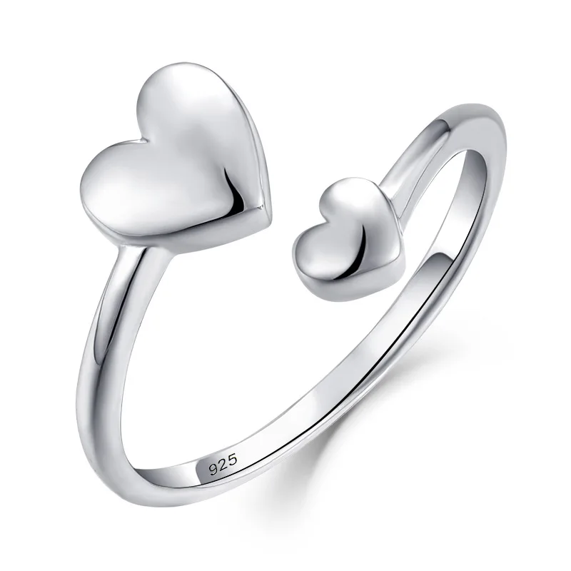 Classic Open Heart Ring for Women S925 Silver Simple Fashion Jewelry Valentine's Day Gift Jewelry Wholesale
Classic Open Heart Ring for Women S925 Silver Simple Fashion Jewelry Valentine's Day Gift Jewelry Wholesale