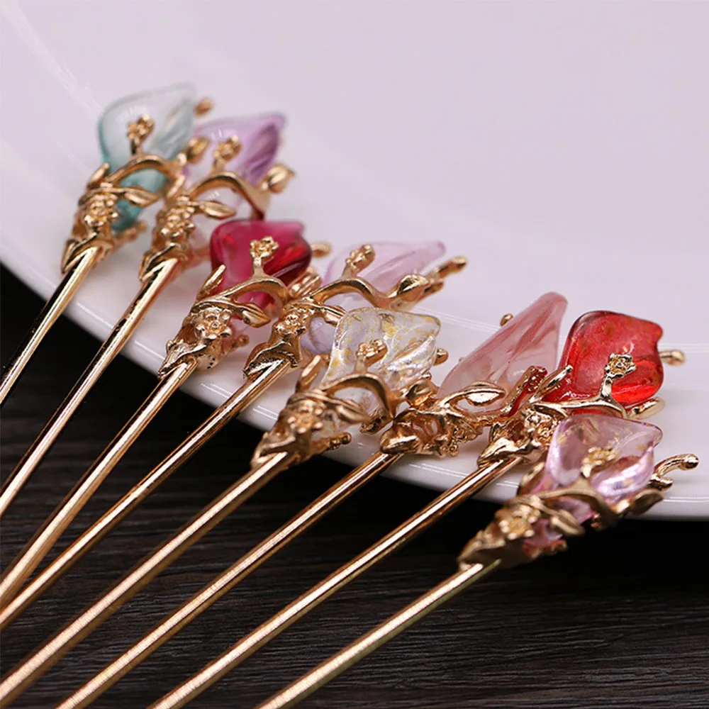Vintage Hair Stick Chinese Style Women Metal Glaze Hair Fork Hair Chopsticks Hairpin Woman Jewelry Hair Clip Accessories
Vintage Hair Stick Chinese Style Women Metal Glaze Hair Fork Hair Chopsticks Hairpin Woman Jewelry Hair Clip Accessories