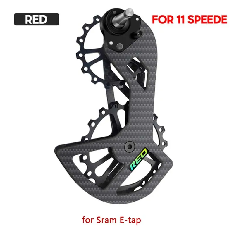 LTWOO Bicycle Ceramic Bearing Carbon Fiber Pulley Wheel Set Rear Derailleur Guide Wheel for Shimano For SARM 105/UT/Ultegra/DURA 
LTWOO Bicycle Ceramic Bearing Carbon Fiber Pulley Wheel Set Rear Derailleur Guide Wheel for Shimano For SARM 105/UT/Ultegra/DURA
