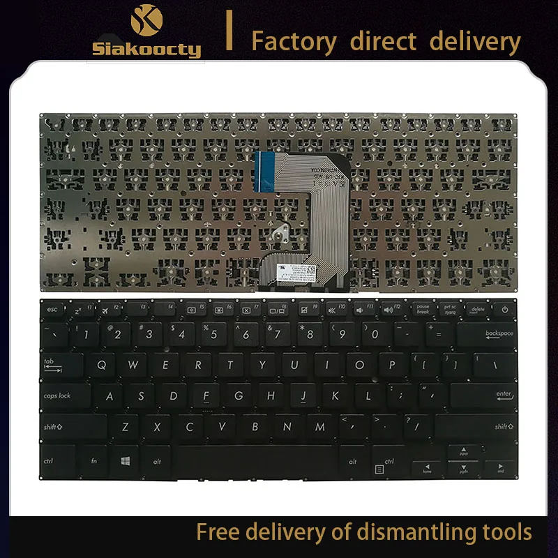 Siakoocty Клавиатура для ноутбука ASUS E406 E406SA E406MA E406M E406S L406 английская клавиатура
Siakoocty Клавиатура для ноутбука ASUS E406 E406SA E406MA E406M E406S L406 английская клавиатура