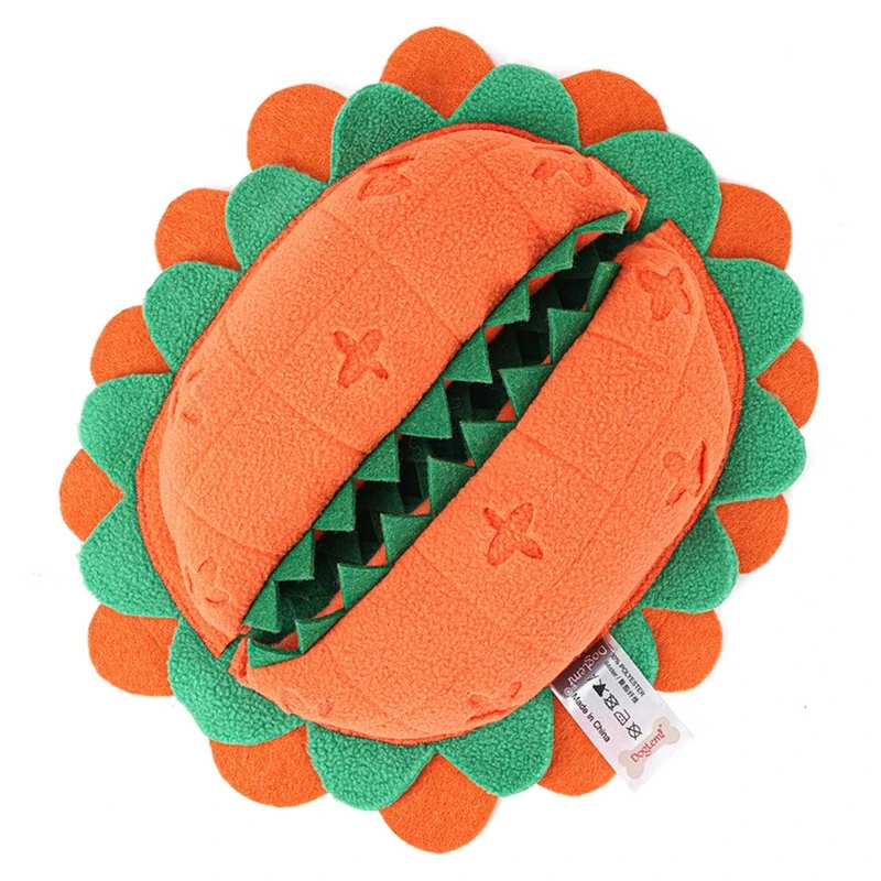 Dog Snuffle Mat Interactive Puzzle Feeder Toys Slow Feeder Squeak Plush Toy Treats Bowl Improving Intelligence for Puppy
Dog Snuffle Mat Interactive Puzzle Feeder Toys Slow Feeder Squeak Plush Toy Treats Bowl Improving Intelligence for Puppy