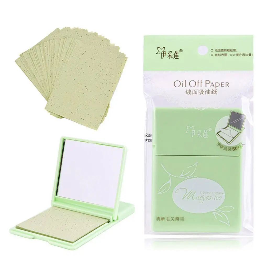 80 Sheets Women Face Oil Absorbing Paper With Mirror Case Beauty Woman Facial Care Paper Absorbs Facial Fat Beauty Health
80 Sheets Women Face Oil Absorbing Paper With Mirror Case Beauty Woman Facial Care Paper Absorbs Facial Fat Beauty Health