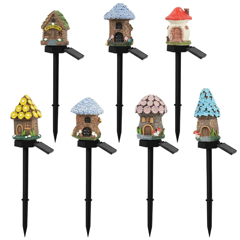 Solar Lights Outdoor House Modeling Resin Outdoor Waterproof LED Lights Yard Garden Decor Lawn Landscape Lights
Solar Lights Outdoor House Modeling Resin Outdoor Waterproof LED Lights Yard Garden Decor Lawn Landscape Lights