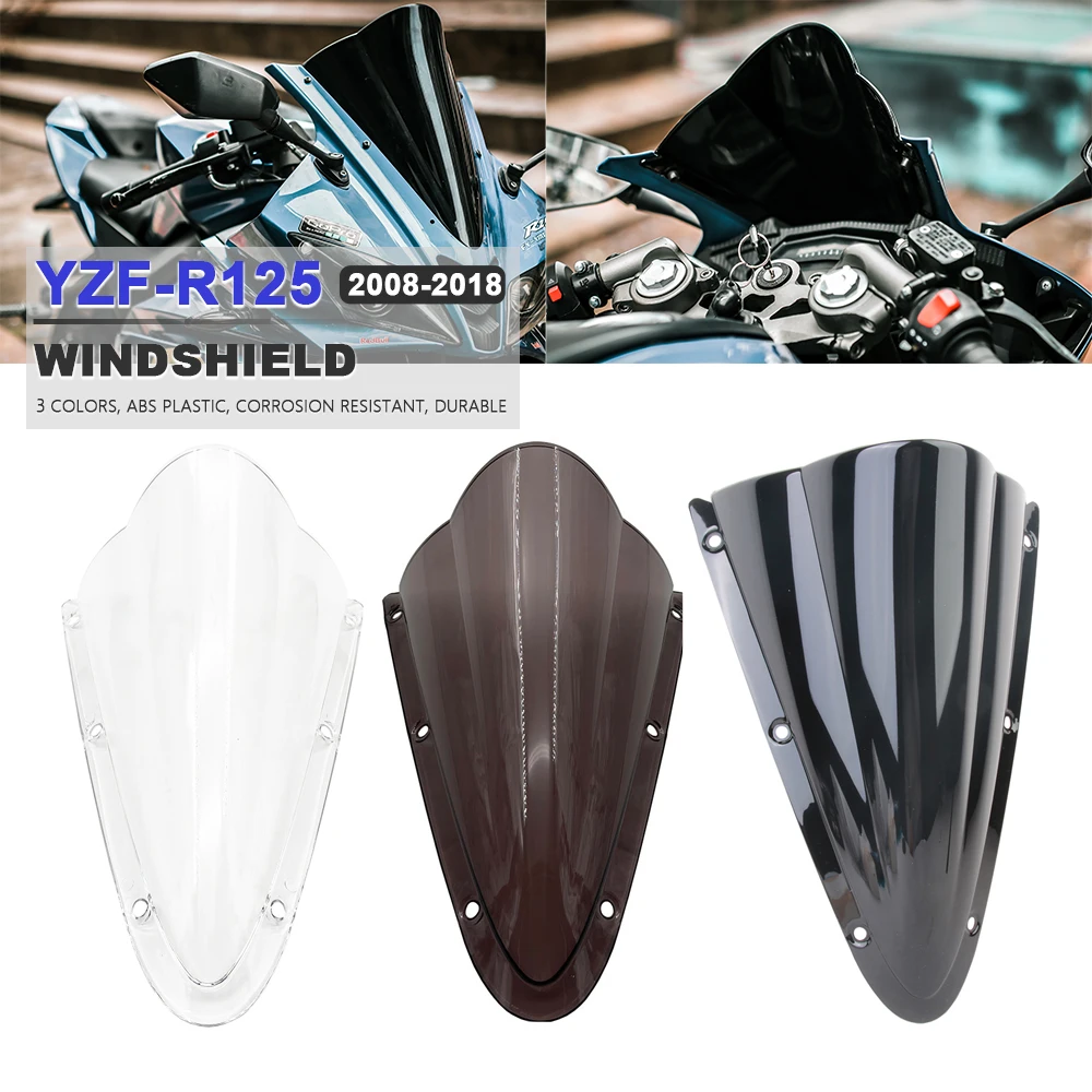 Ветровое стекло для мотоцикла YZFR125 для Yamaha YZF R125 2008 2009 2010 2011 2012 2012 2014 2013 2015 2016 2017 2018
Ветровое стекло для мотоцикла YZFR125 для Yamaha YZF R125 2008 2009 2010 2011 2012 2012 2014 2013 2015 2016 2017 2018